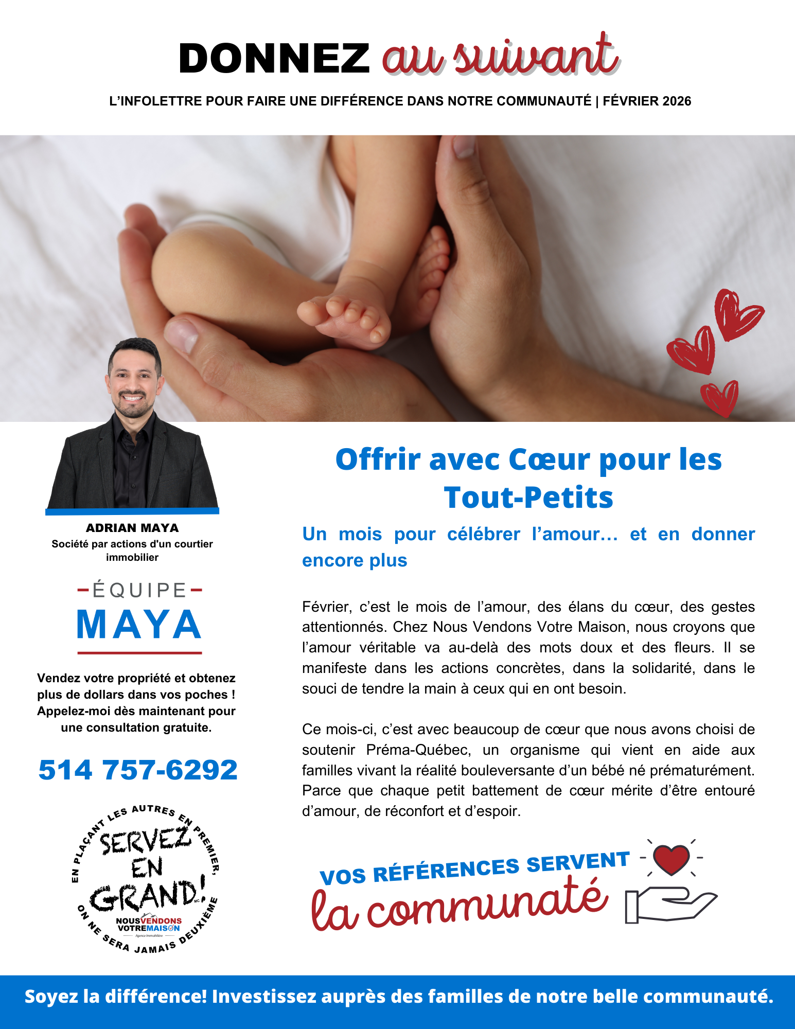 Donnez au suivant février 2026 - 1